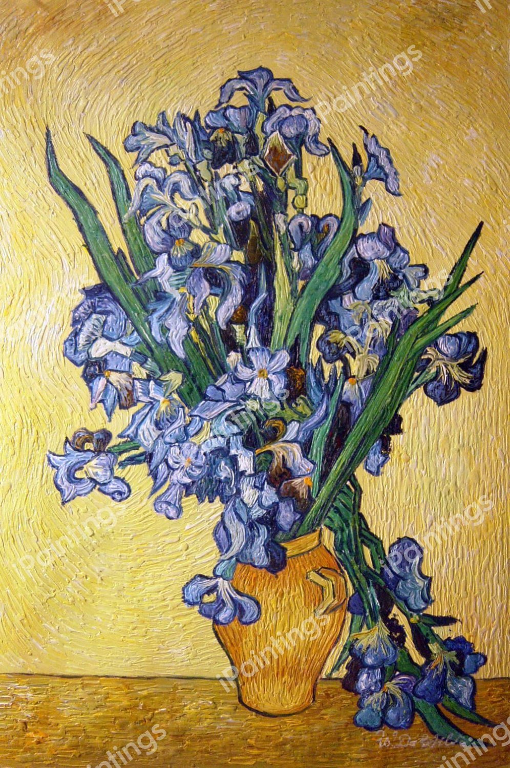 van gogh irises vase