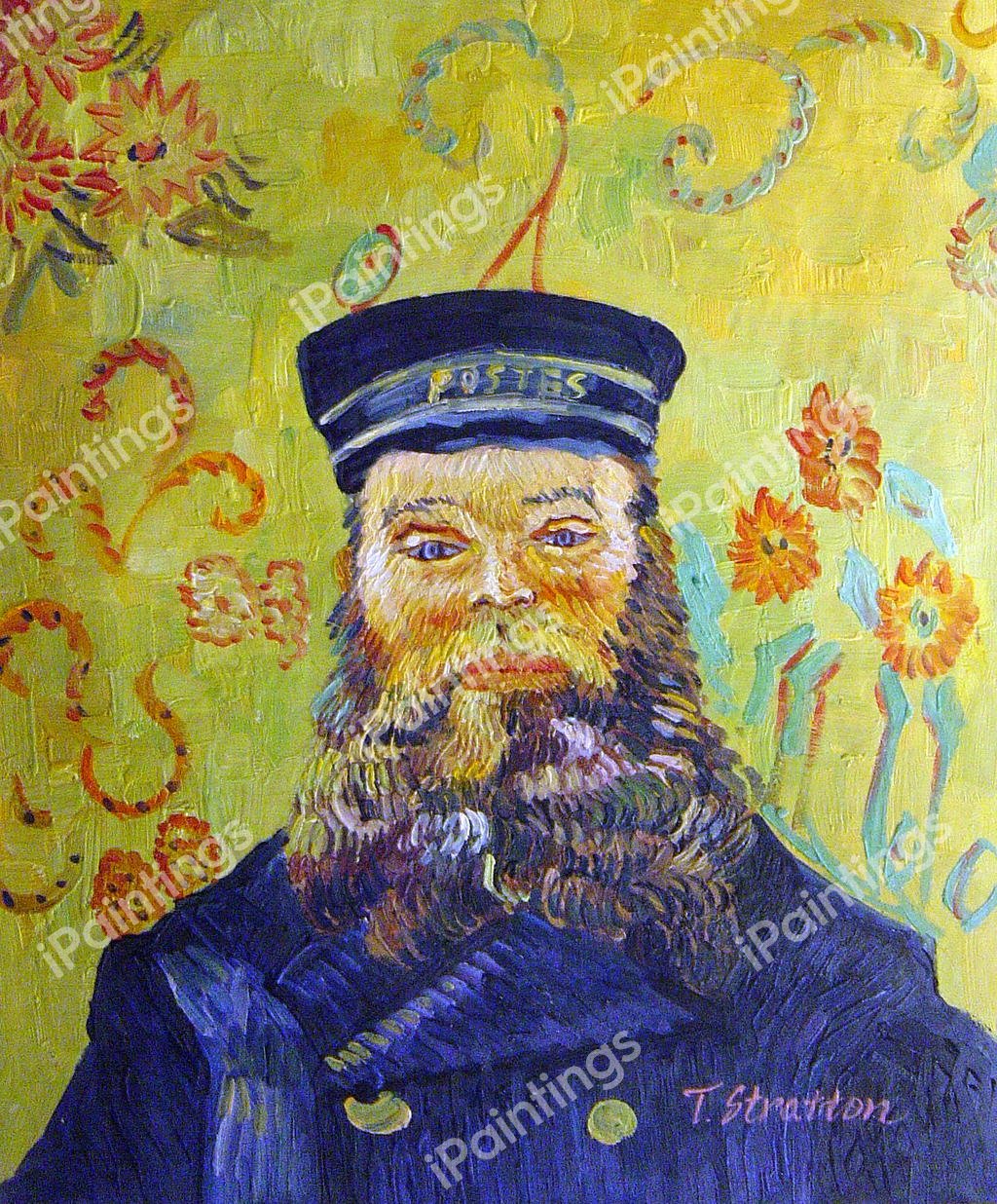 Joseph-Etienne Roulin. The painting by Vincent Van Gogh