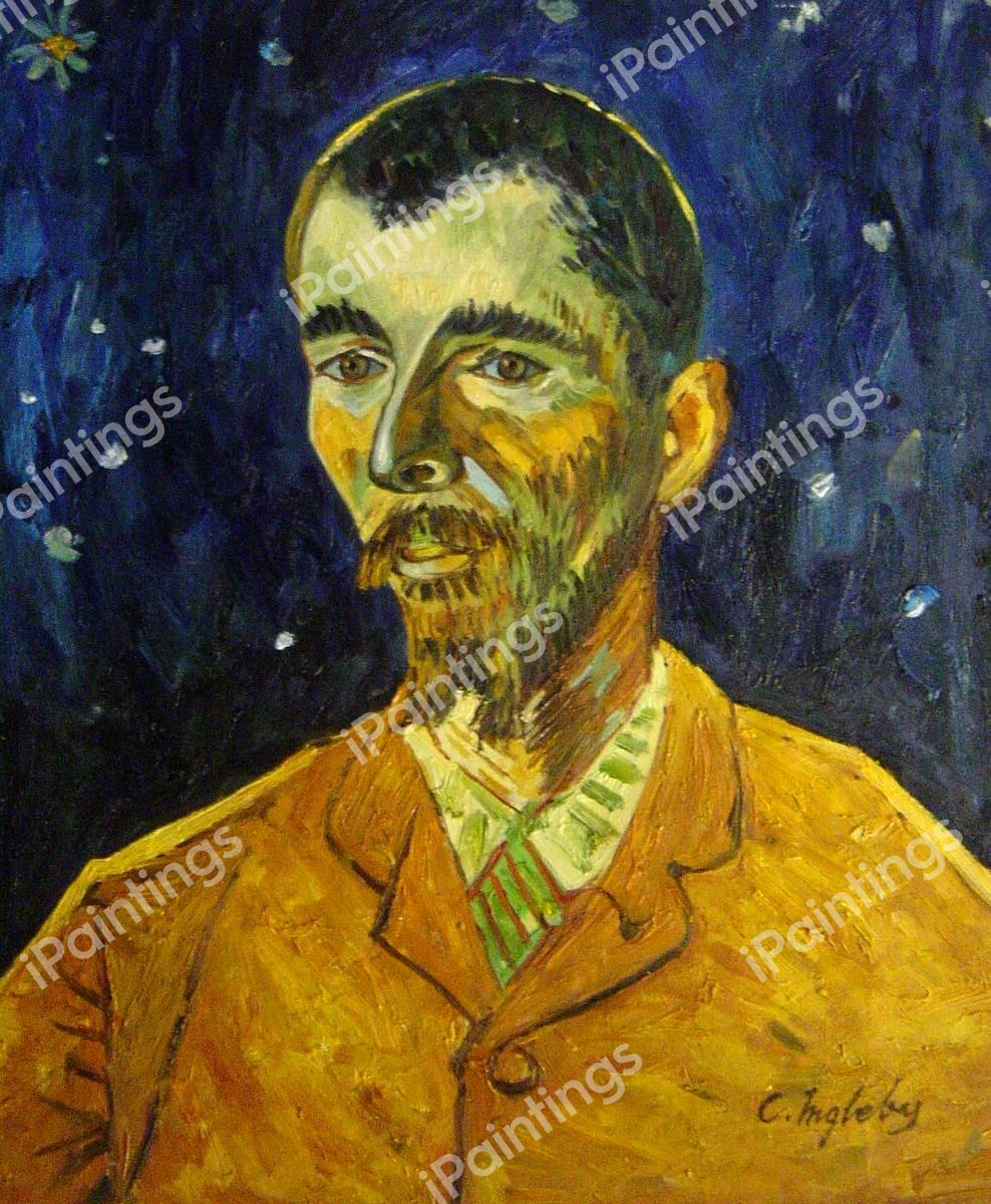 Portrait Of Eugene Bach. The painting by Vincent Van Gogh