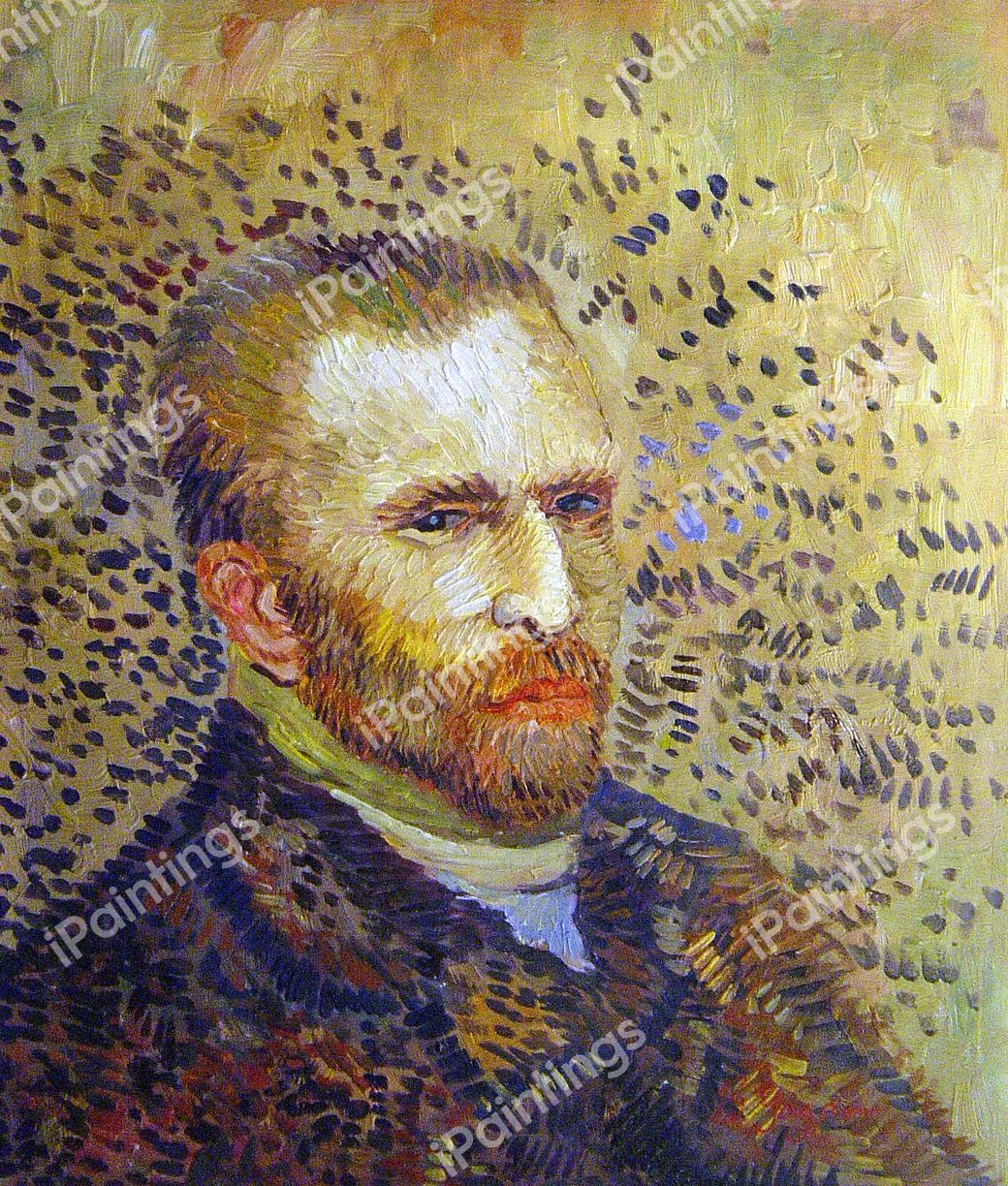 Self Portrait. The painting by Vincent Van Gogh