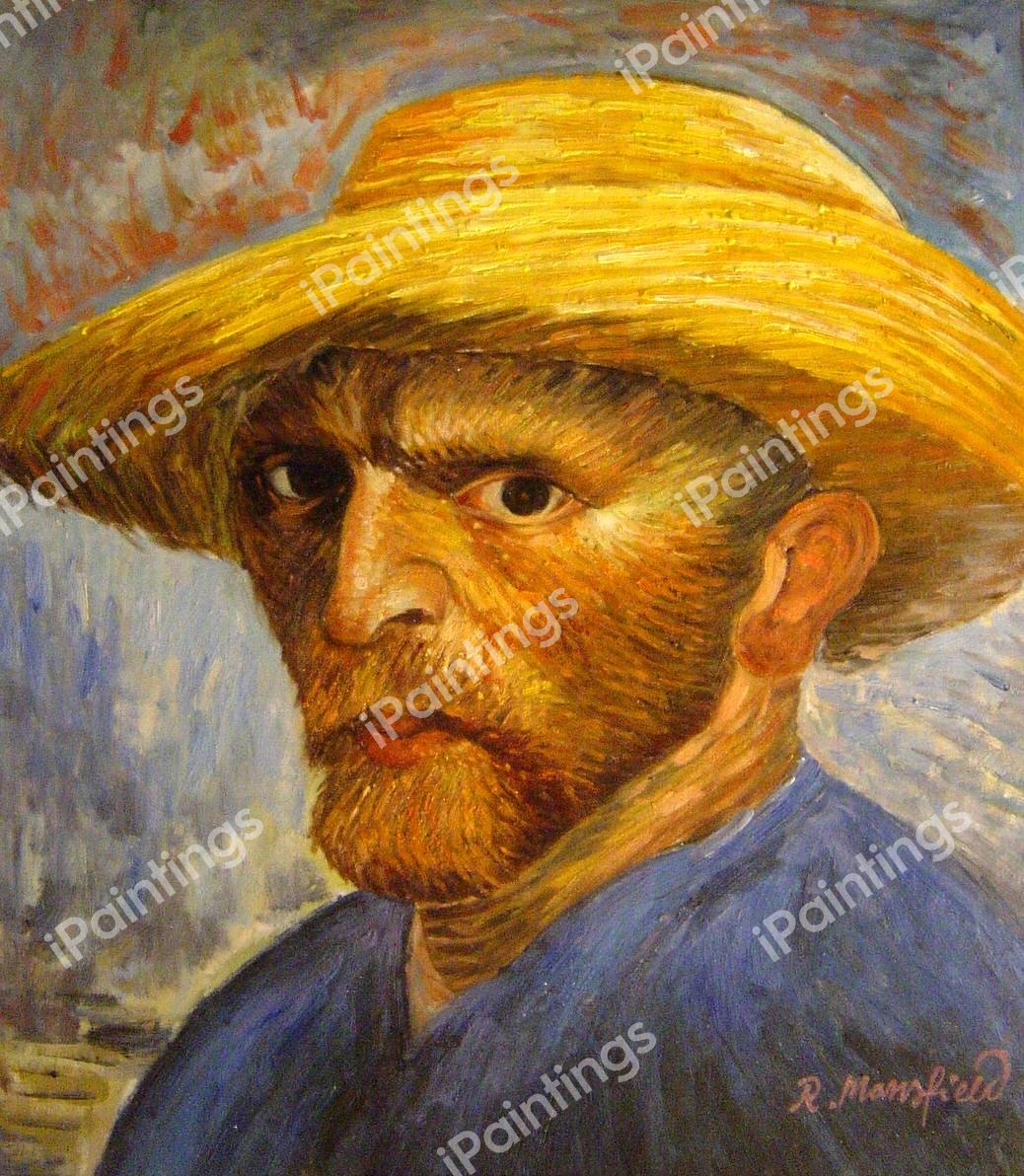 Self Portrait. The painting by Vincent Van Gogh
