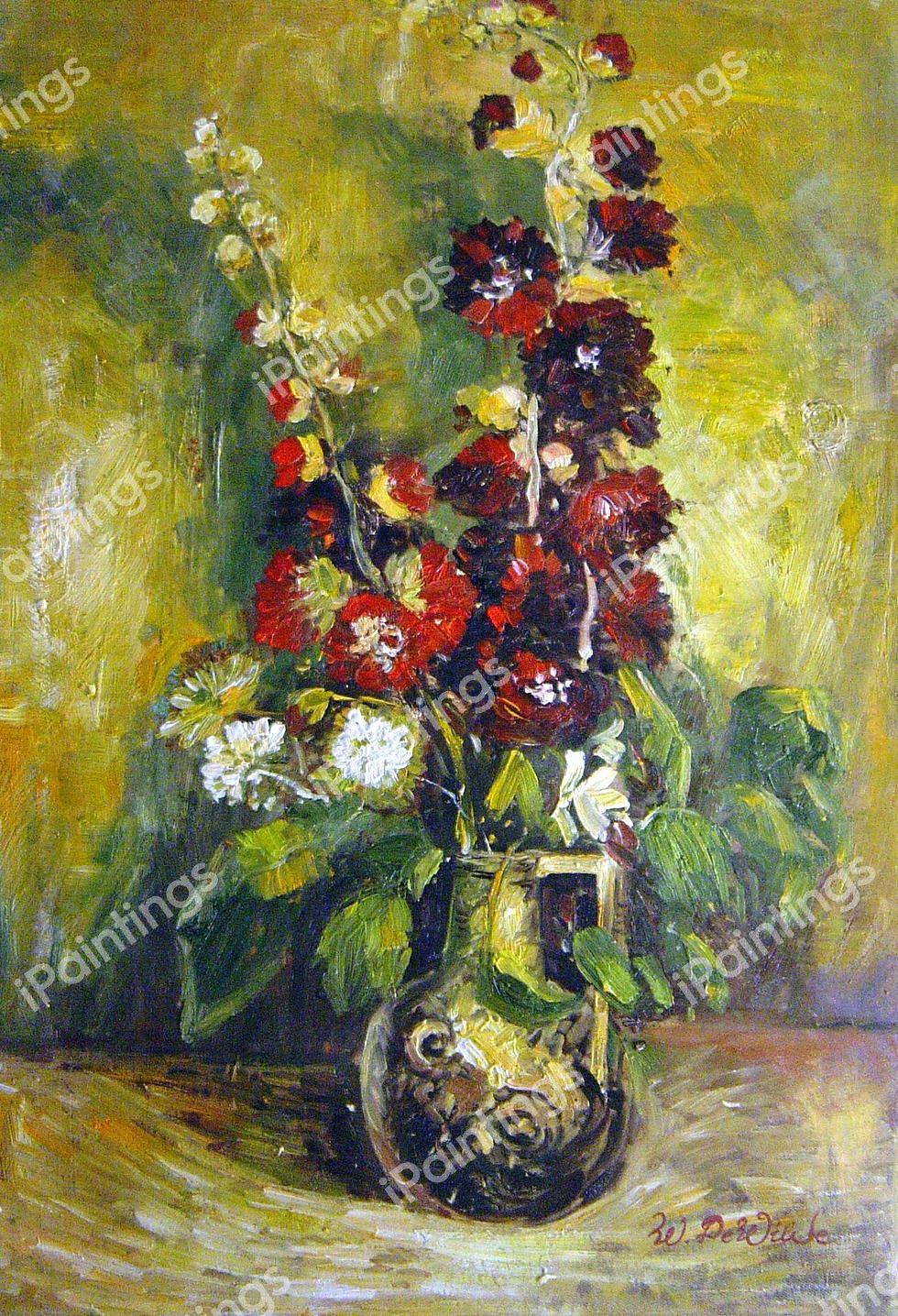 Vase Of Flowers. The painting by Vincent Van Gogh