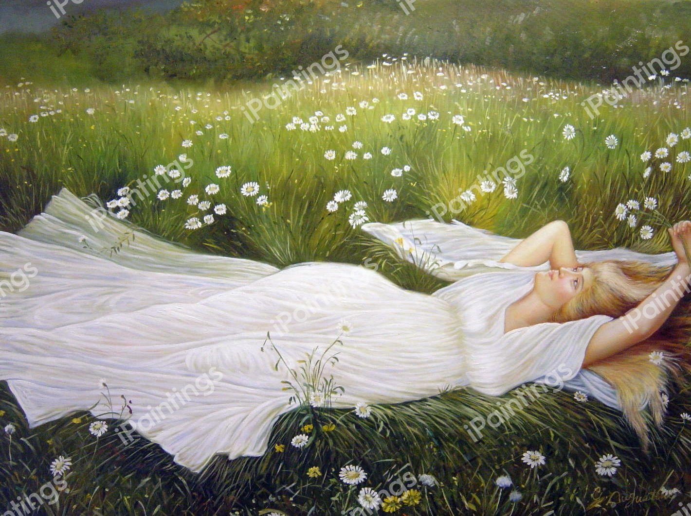 Summer. The painting by Walter Crane