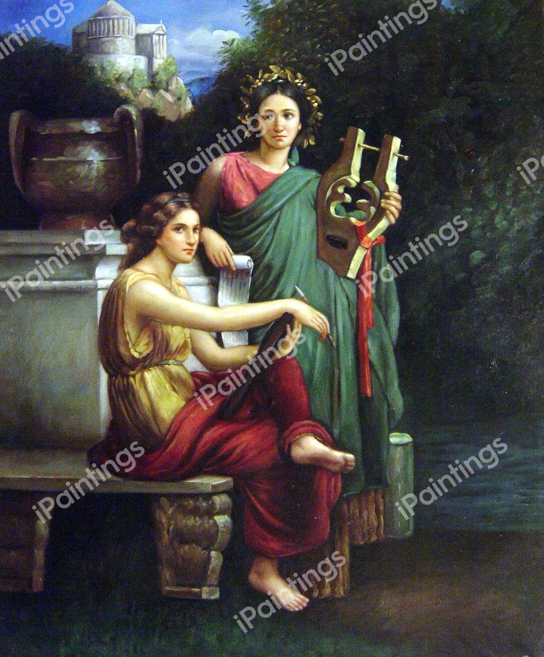 Art And Literature. The painting by William-Adolphe Bouguereau