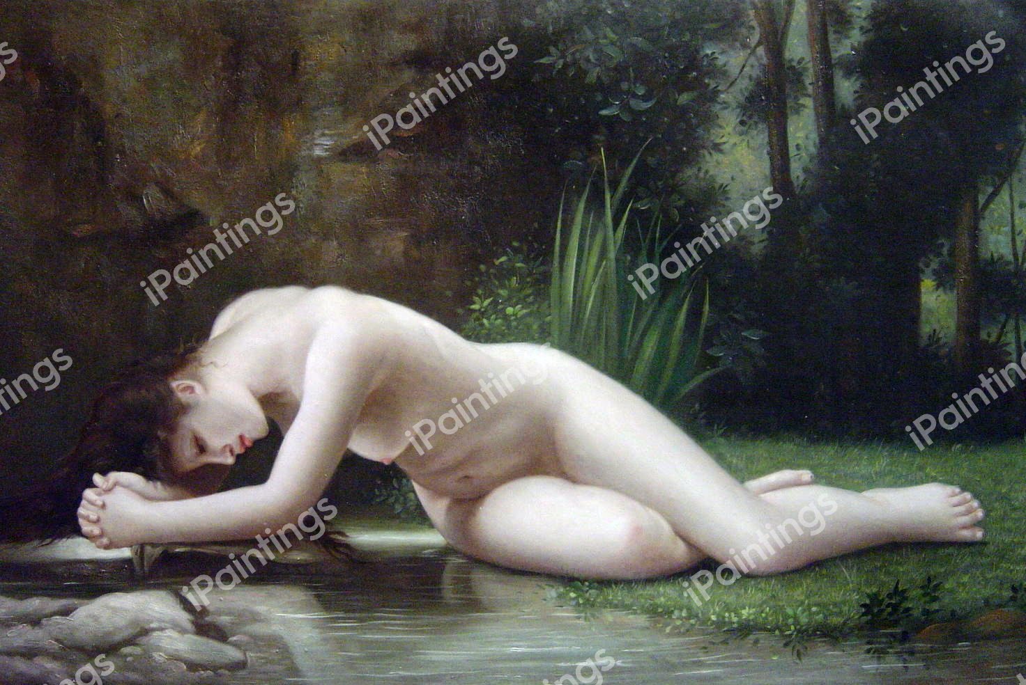 Biblis. The painting by William-Adolphe Bouguereau
