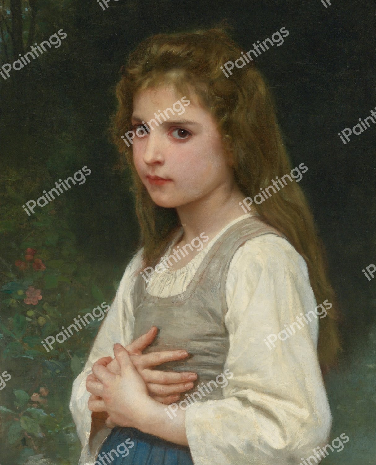 Jeanne. The painting by William-Adolphe Bouguereau
