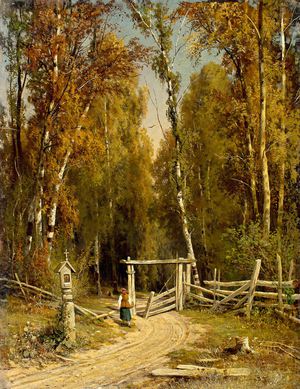 Ivan Ivanovich Shishkin, At the Edge of the Forest, Art Reproduction