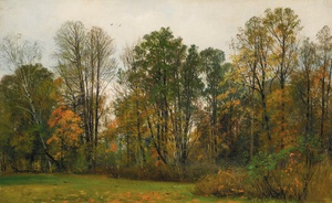 Reproduction oil paintings - Ivan Ivanovich Shishkin - Autumn