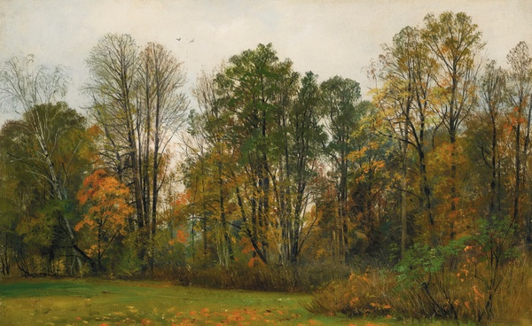 Autumn. The painting by Ivan Ivanovich Shishkin