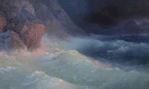 Reproduction oil paintings - Ivan Konstantinovich Aivazovsky - Storm on the Black Sea