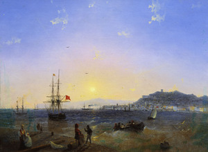 Reproduction oil paintings - Ivan Konstantinovich Aivazovsky - View of Kerch