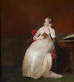 Jacques-Laurent Agasse, Portrait of Marianne Langham, Painting on canvas