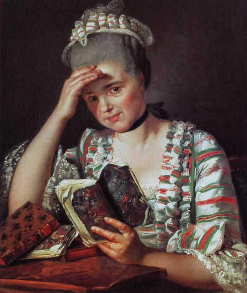 Portrait of Marie-Josephine. The painting by Jacques-Louis David