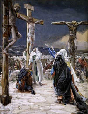 James Tissot, Death of Jesus, Painting on canvas