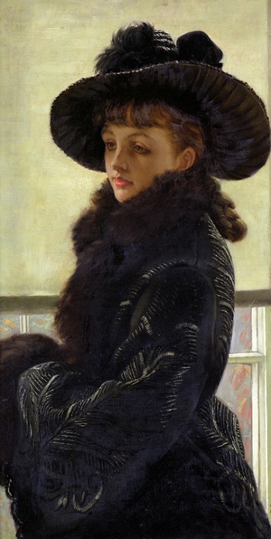 James Tissot, Mavourneen (Portrait of Kathleen Newton), Painting on canvas
