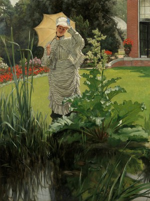 James Tissot, Spring Morning, Painting on canvas