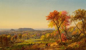 Reproduction oil paintings - Jasper Francis Cropsey - Mounts Adam and Eve