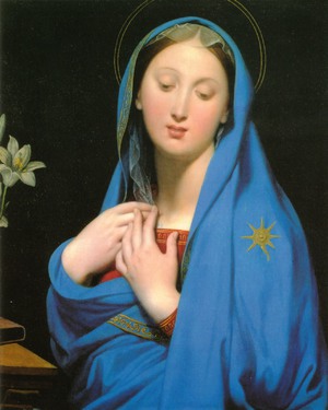 Jean-Auguste Dominique Ingres, The Virgin of the Adoption, Painting on canvas
