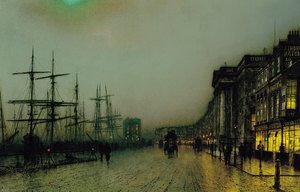 Reproduction oil paintings - John Atkinson Grimshaw - Canny Glasgow