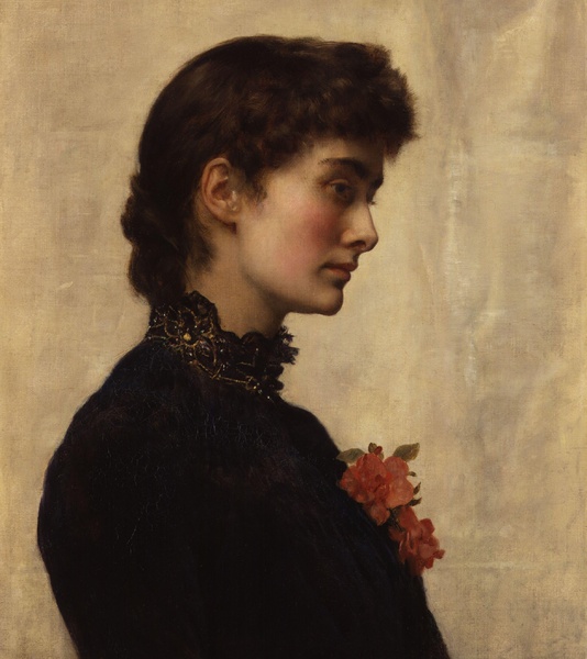 Marion Collier, 1883. The painting by John Collier