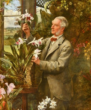 John Collier, Portrait of Edward Cox, 1880, Painting on canvas
