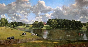 John Constable, At Wivenhoe Park, Painting on canvas