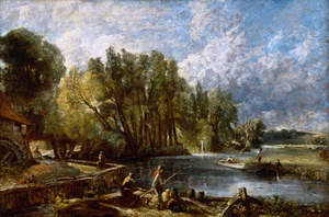 John Constable, Stratford Mill, Painting on canvas