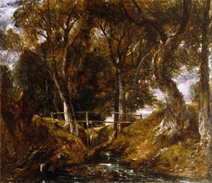 Reproduction oil paintings - John Constable - The Dell at Helmingham Park