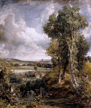 John Constable, The Vale of Dedham, Painting on canvas