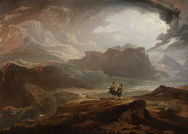 Macbeth. The painting by John Martin