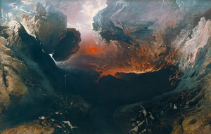 John Martin, The Great Day of His Wrath, Painting on canvas