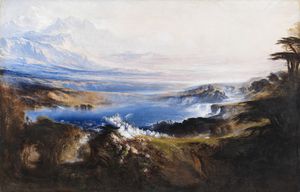 Reproduction oil paintings - John Martin - The Plains of Heaven