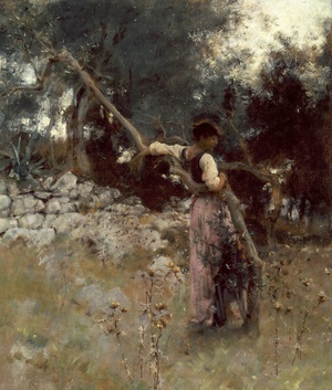 John Singer Sargent, Capriote, Painting on canvas