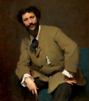 John Singer Sargent, Carolus-Duran, Painting on canvas