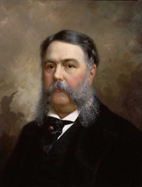 Chester A. Arthur. The painting by John Singer Sargent