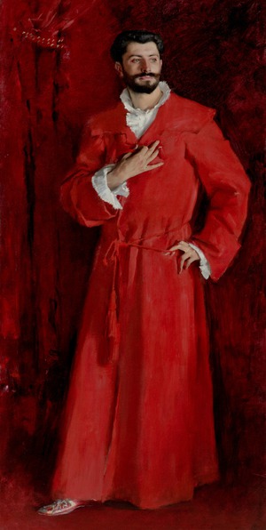 John Singer Sargent, Dr. Pozzi at Home, Painting on canvas