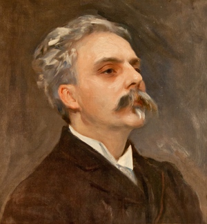 John Singer Sargent, Gabriel Faure and the Salon of Winnaretta Singer, Painting on canvas