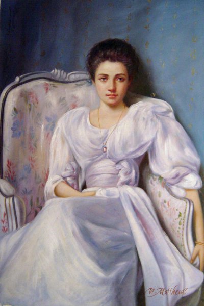 Lady Agnew. The painting by John Singer Sargent