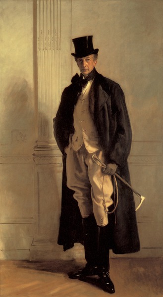 Lord Ribblesdale. The painting by John Singer Sargent