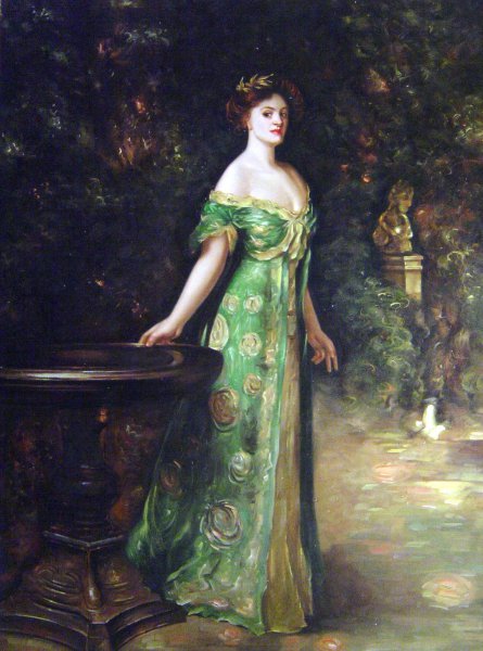 Millicent, Dutchess Of Sutherland. The painting by John Singer Sargent