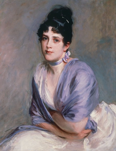 Mrs Frank Millet. The painting by John Singer Sargent