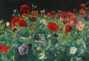 John Singer Sargent, Poppies (A Study) , Art Reproduction