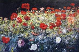 John Singer Sargent, Poppies, Painting on canvas