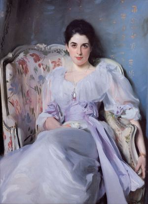 John Singer Sargent, Portrait of Lady Agnew, Painting on canvas