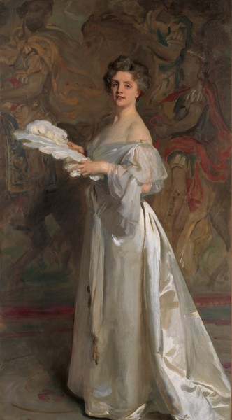 Portrait of Miss Ada Rehan. The painting by John Singer Sargent