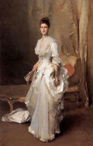 John Singer Sargent, Portrait of Mrs. Henry White (Margaret Stuyvesant Rutherford White) , Painting on canvas