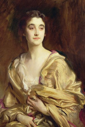 John Singer Sargent, Portrait of Sybil, Painting on canvas