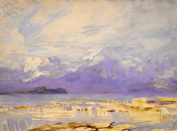 Sirmione. The painting by John Singer Sargent
