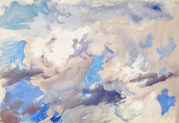 Sky. The painting by John Singer Sargent