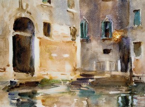 John Singer Sargent, Venice, Painting on canvas